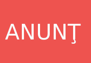 ANUNȚ
