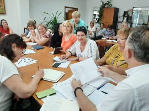 ședința cu conducătorii instituțiilor de învățământ din subordinea DETS Ciocana