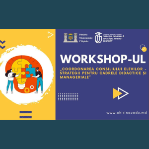 Workshop-ul „Coordonarea Consiliului Elevilor – strategii pentru cadrele didactice și manageriale”