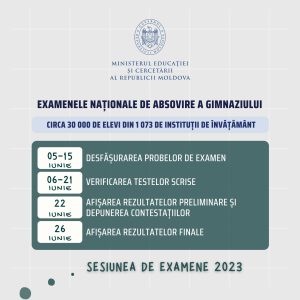 Probele de examen pentru absolvenții de gimnaziu s-au încheiat