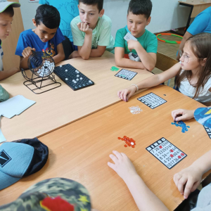 La tabăra noastră continuă activitățile și voia bună, indiferent de timpul de afară!