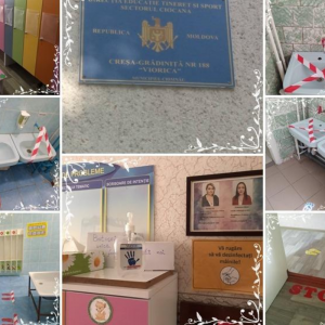 Instituția de Educație Timpurie nr. 188 din sec. Ciocana în pregătirea pentru redeschiderea și reluarea activității educaționale în contextul pandemiei COVID-19