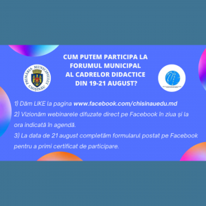 În atenția comunității pedagogice!!!