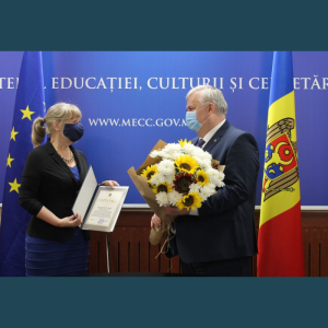 Ministrul Igor Șarov a avut o întrevedere de rămas bun cu Reprezentantul UNICEF în Republica Moldova, Desiree M. Jongsma