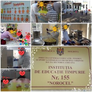 Instituția de Educație Timpurie nr.155 ,,NOROCEL”, amplasată pe str. I.Vieru 5/2 din sec. Ciocana și-a reluat activitatea în luna septembrie 2020, cu multă grijă, responsabilitate și optimism