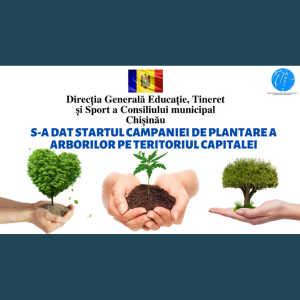 S-a dat startul campaniei de plantare a arborilor pe teritoriul capitalei
