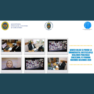 Ședință cu participarea viceprimarului de ramură Angela Cutasevici, a directorilor instituțiilor de învățământ primar și secundar cu referire la problemele identificate în organizarea și desfășurarea procesului educațional în instituțiile de învățământ în perioada noiembrie-decembrie 2020