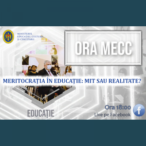 O nouă ediție LIVE a Proiectului „Ora MECC”
