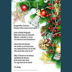 Scrisoare pentru… si de la Mos Craciun