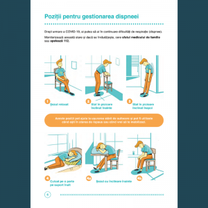 Ghidul „Perioada după COVID-19: Informații pentru pacienți. Suport în recuperarea și gestionarea simptomelor ca urmare a COVID-19”