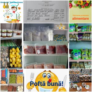Alimentația corectă şi sănătoasă a elevilor din gimnaziul ,,Steliana Grama”, str. M. Drăgan, 16/2