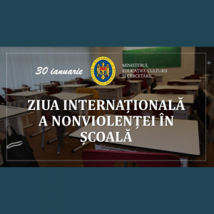 Ziua internațonală a nonviolenței în școală