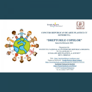 Concursul de arte plastice pentru elevi revine cu ediția a doua dedicată drepturilor copiilor
