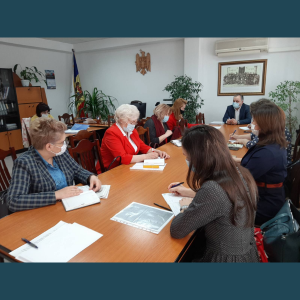 Ședința de lucru din 16.02.2021 cu directorii instituțiilor de educație timpurie