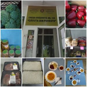 Asigurarea procesului de alimentație a copiilor în prima zi de primăvară, în IET nr.128 ,,Căsuța din poveste”
