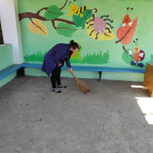 Curățenia generală de primăvară în IET nr.67, str.Otovasca 11 și Liceul teoretic „Ștefan Vodă” din or.Vadul lui Vodă