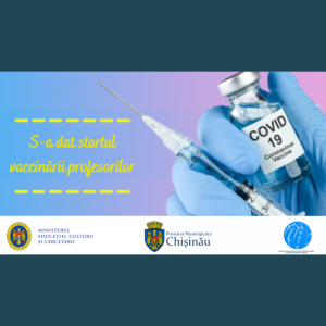 S-a dat startul vaccinării profesorilor!