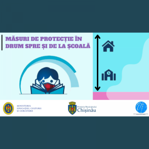 Măsuri de protecție în drum spre și de la școală în contextul pandemiei de COVID-19