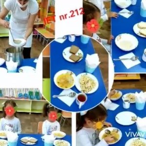 Alimentația în Instituția de educație timpurie nr.212