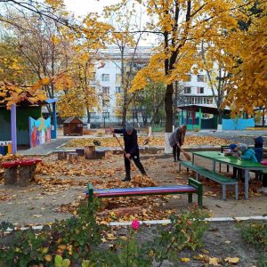 Instituția de educație timpurie nr.32, str.M.Sadoveanu, 2/2  Salubrizarea terenului instituției de învățământ