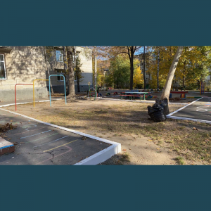 Salubrizarea terenului instituției IET nr.149, str.M.Sadoveanu, 4/4.