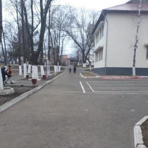 Sistematic, angajații instituției de învățământ au grijă ca terenul aferent / adiacent al instituției să fie salubrizat și amenajat