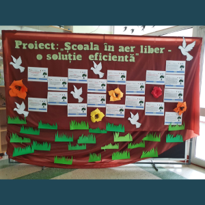 „ȘCOALA ÎN AER LIBER – O SOLUȚIE EFICIENTĂ”