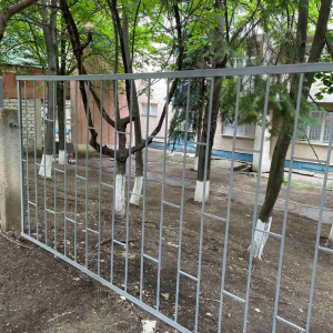 Lucrări capitale de instalare al gardului în IET nr. 188