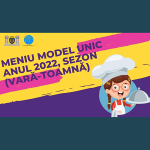 Meniu model unic anul 2022, sezon (vară-toamnă)