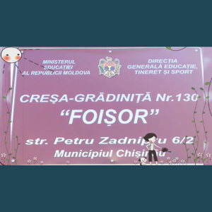 Executarea lucrărilor de reparații în grădinița creșă Nr 130