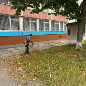 Terenul aferent al Centrului de Creație a Copiilor „Ghiocel” este salubrizat și igienizat sistematic