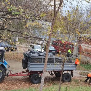 Desfășurarea campaniei de salubrizare în IET nr. 177