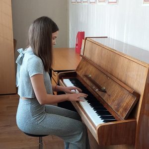 Centrul de Creație a Copiilor „Ghiocel”. Ore de totalizare în cadrul cercului „Pian”