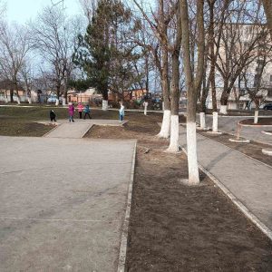 Curățenia generală de primăvară în Școala primară nr.82