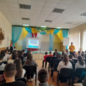 Activitate de extindere privind circulația în siguranță desfășurată în Gimnaziul nr. 74