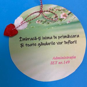 „Mărțișor – vestitorul primăverii”