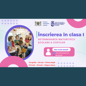 Înscrierea în clasa I – determinarea maturității școlare a copiilor