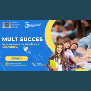 Examenul la limba și literatura română (alolingvi) în cadrul sesiunii de absolvire a gimnaziului, anul de studii 2022-2023